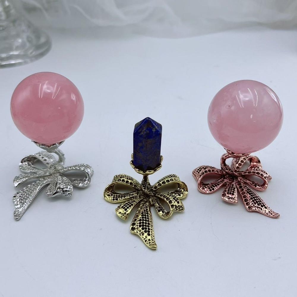 Bowknot Ribbon Crystal Ball St - огляд і ціна Crystal Ball Decor