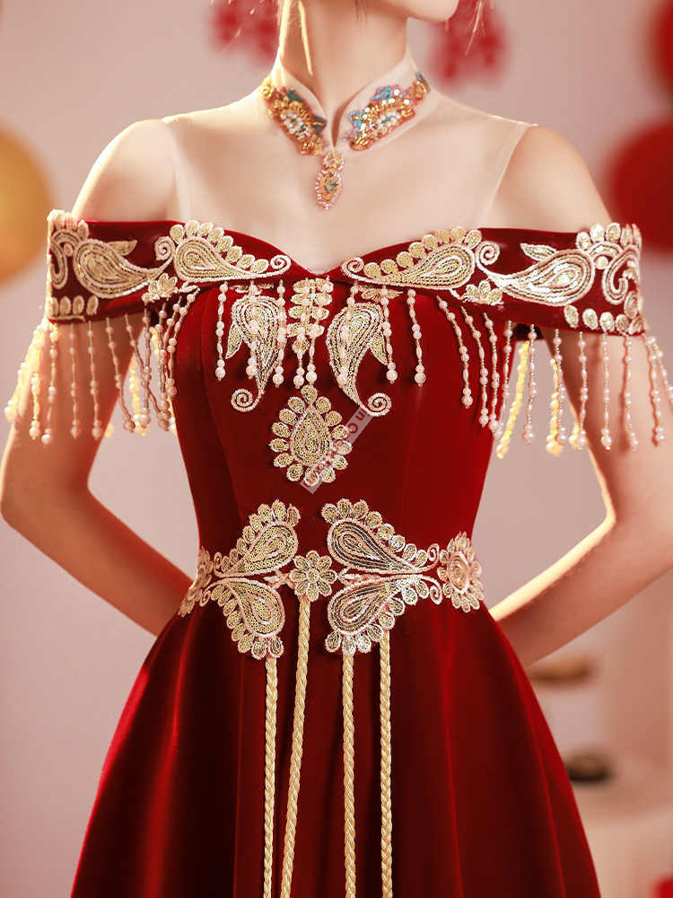 Chinese Style Toast Dress Brid - огляд і ціна Luxury Lifestyle For Women