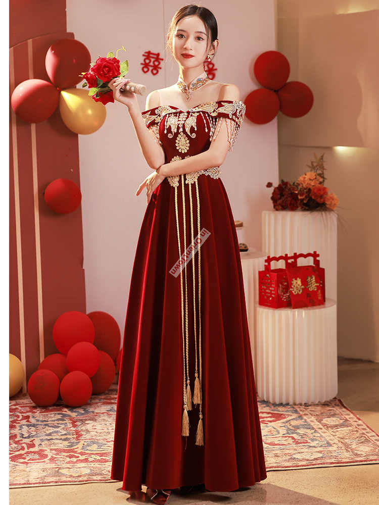 Chinese Style Toast Dress Brid - огляд і ціна Luxury Lifestyle For Women