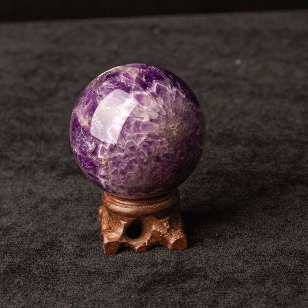Natural Amethyst Crystal Ball  - огляд і ціна Crystal Ball Decor