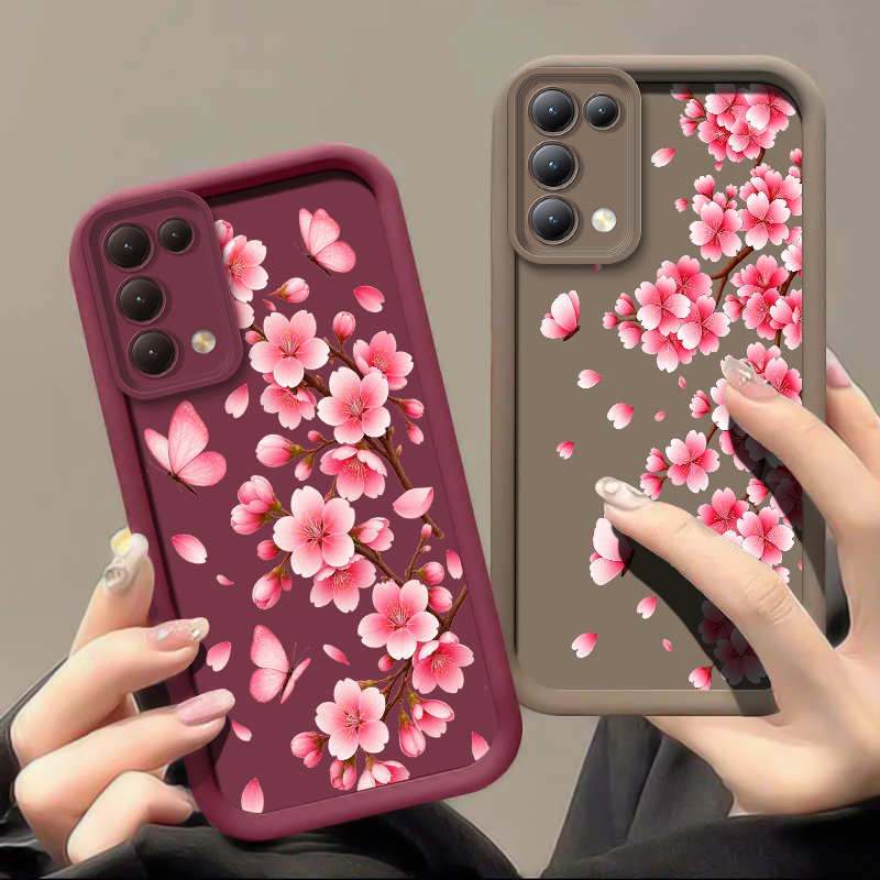Pink Flower Print Phone Case F - огляд і ціна Realme Note 50